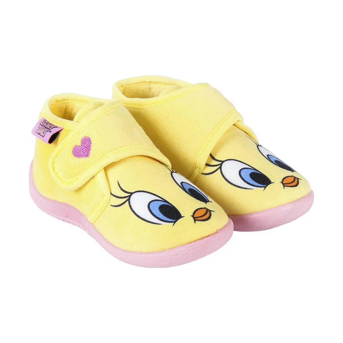 3D House Slippers Looney Tunes Yellow