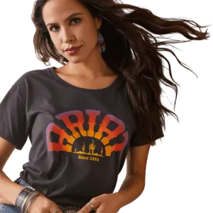 Ariat Women's Rainbow Charcoal Heather T-Shirt 10044606