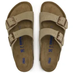 Arizona Taupe Suede - Birkenstock at Brandys Shoes