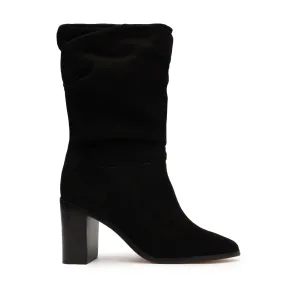 Ashlee Block Suede Bootie