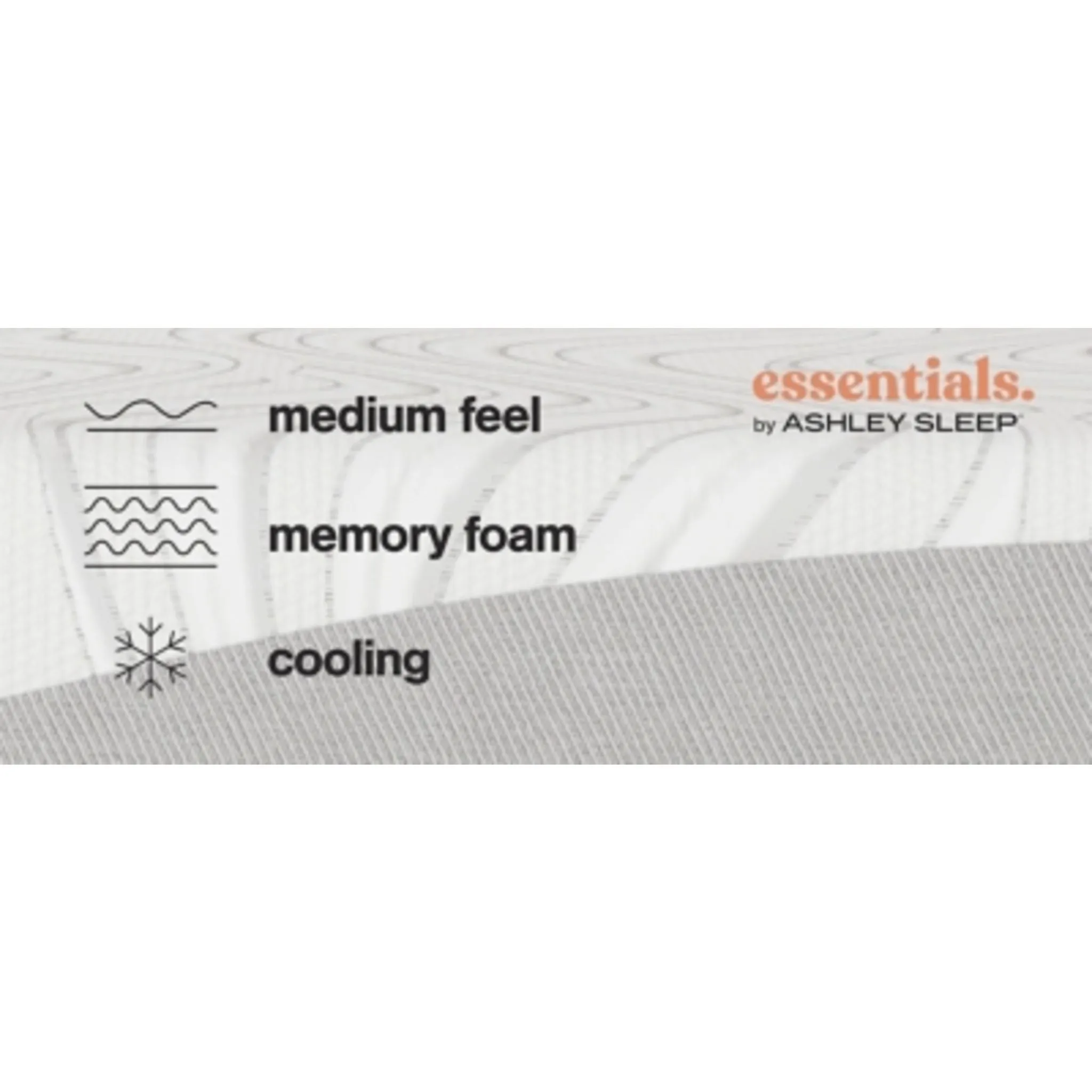 Ashley Sleep Essentials 10 Inch Memory Foam