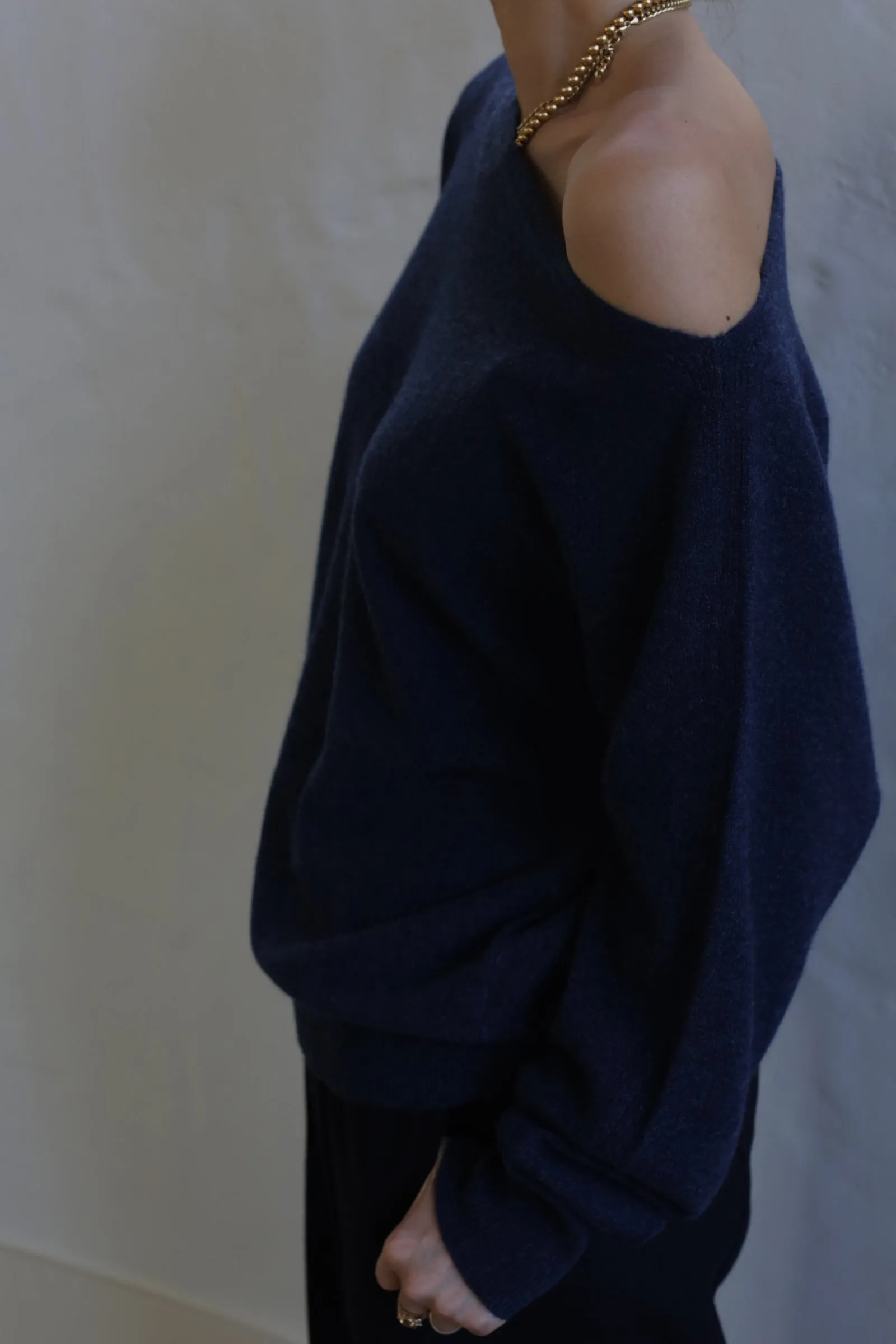 Ballerina's Cashmere Sweater | Navy