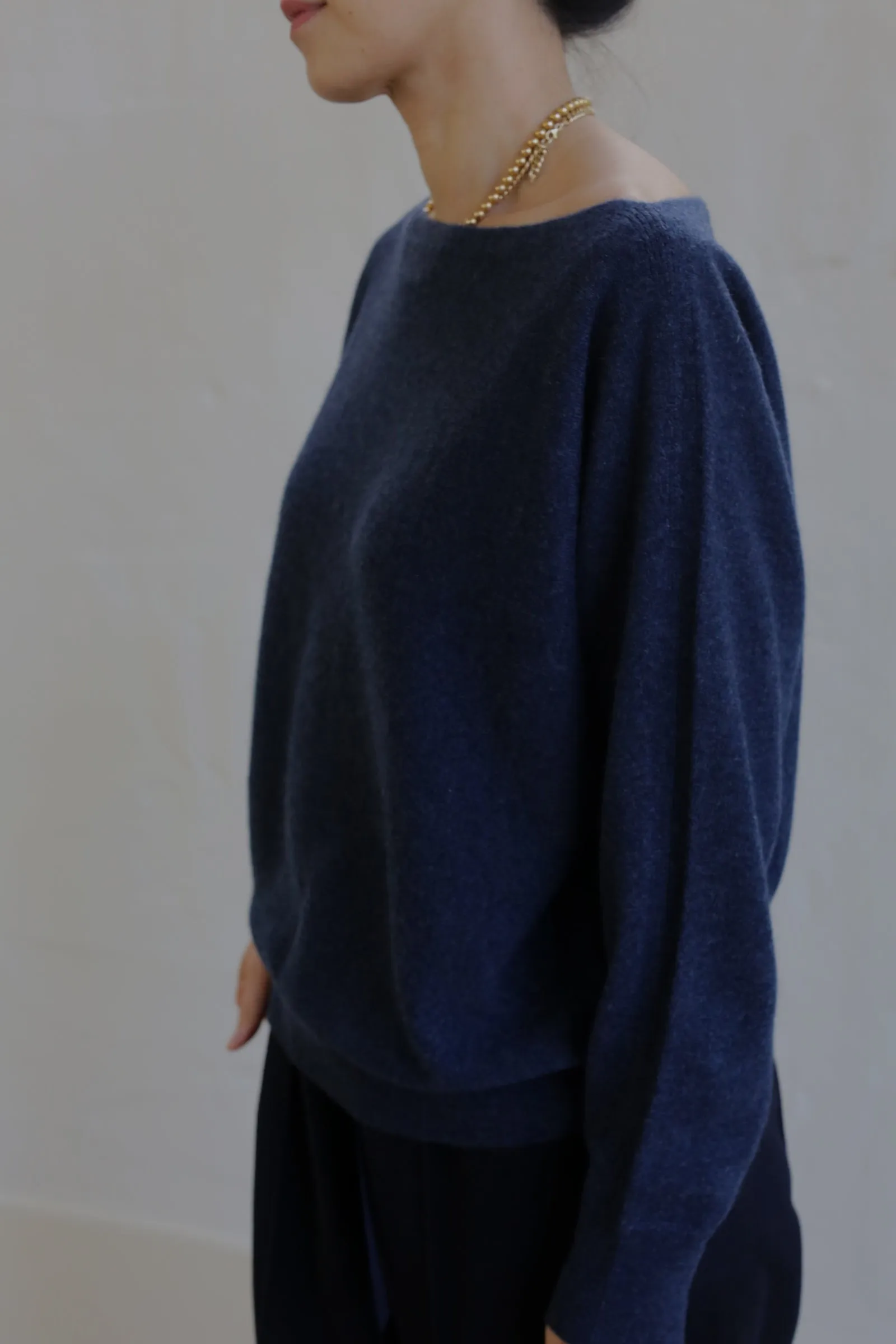 Ballerina's Cashmere Sweater | Navy