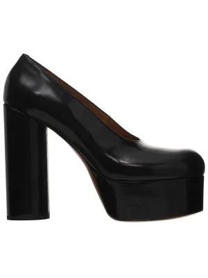 Blackout Platform Pumps (WE52HE800B-BLACK)