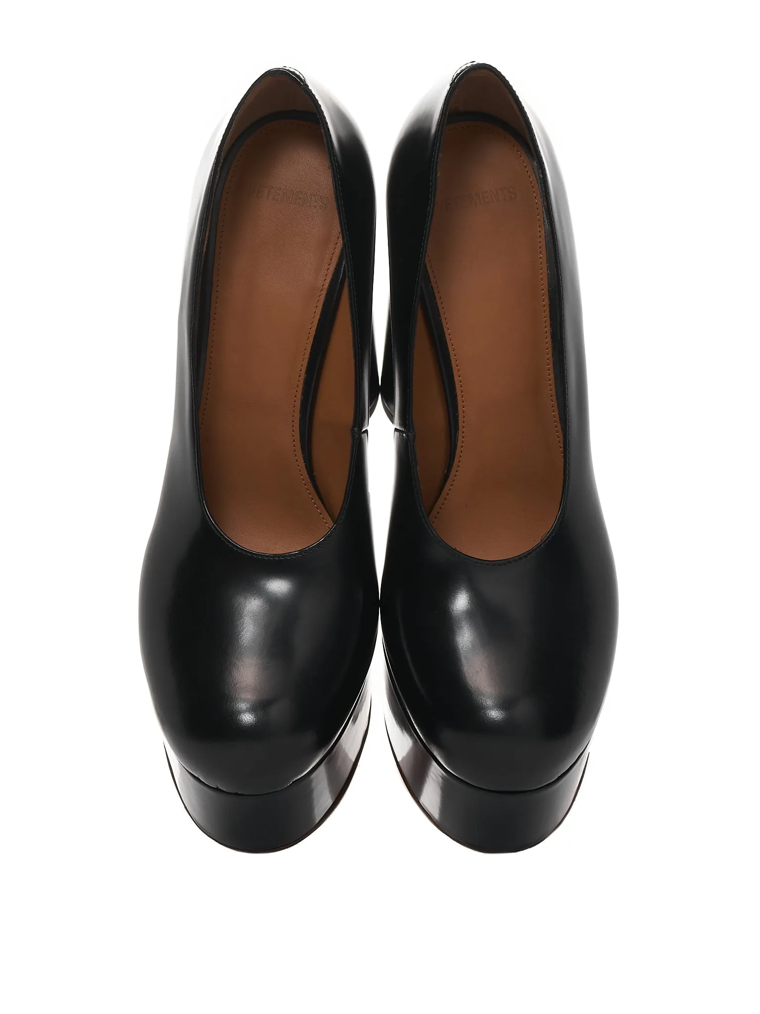 Blackout Platform Pumps (WE52HE800B-BLACK)