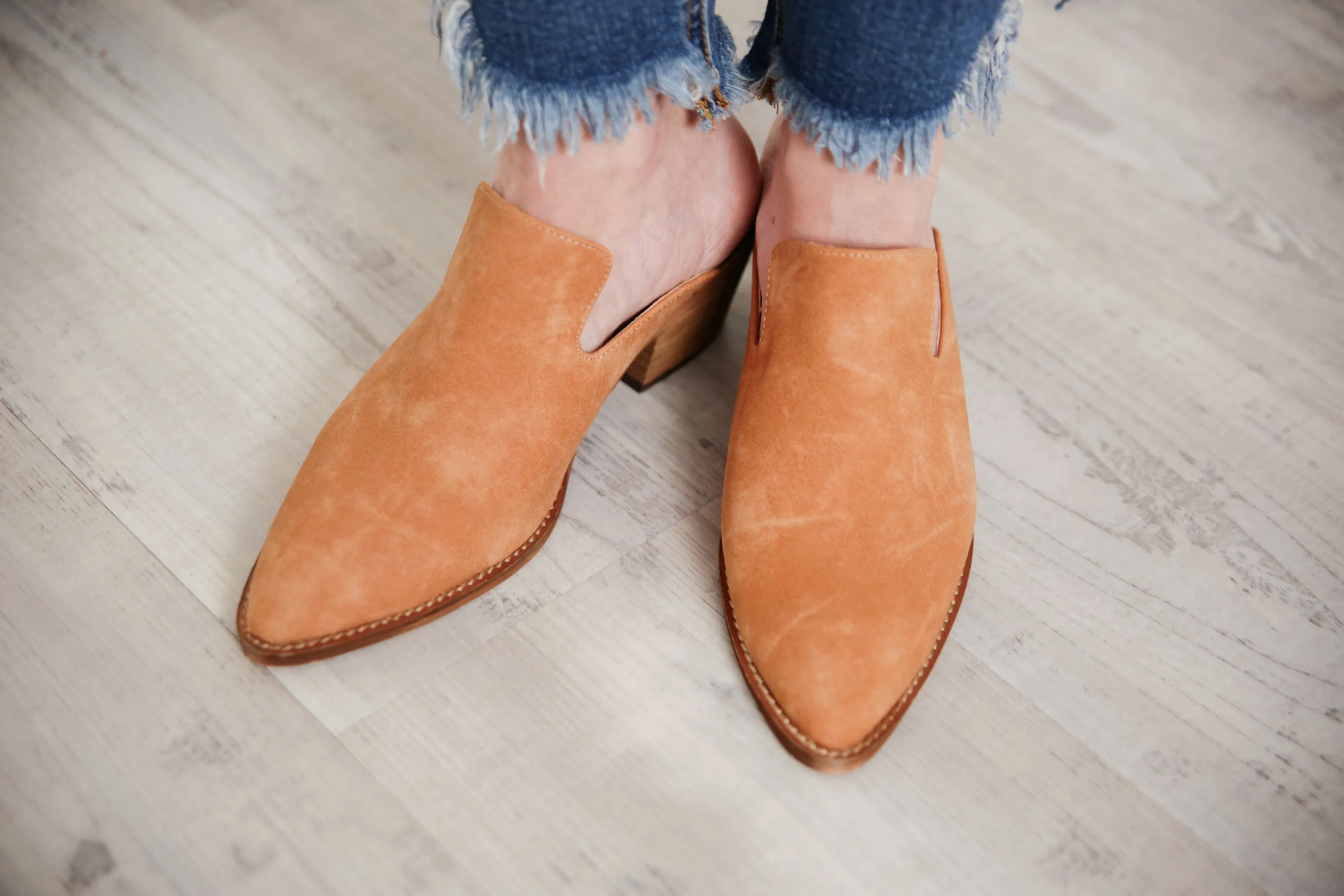 Block Heel Mules