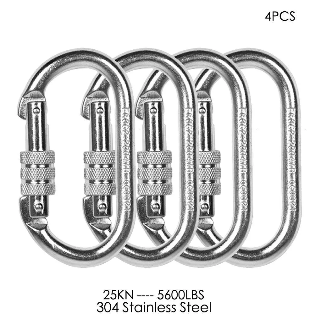 Climbing Carabiner climbing Locking Steel Carabiner Clip