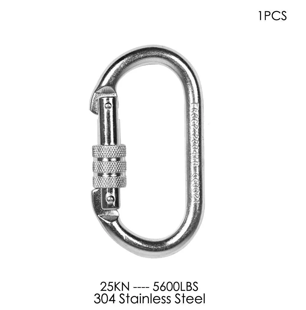 Climbing Carabiner climbing Locking Steel Carabiner Clip