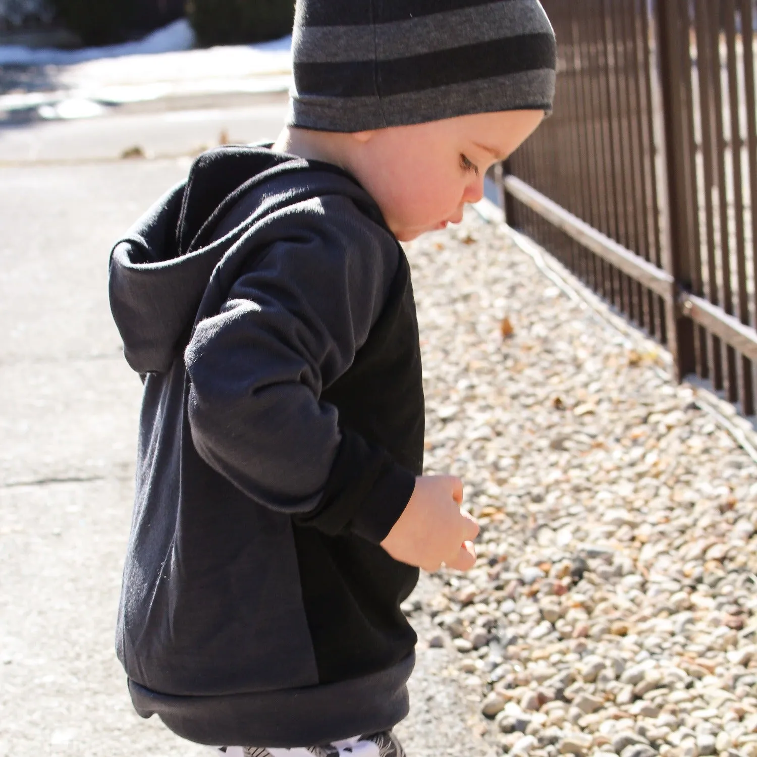 Custom Coastal Merino Wool Hoodies - Kids