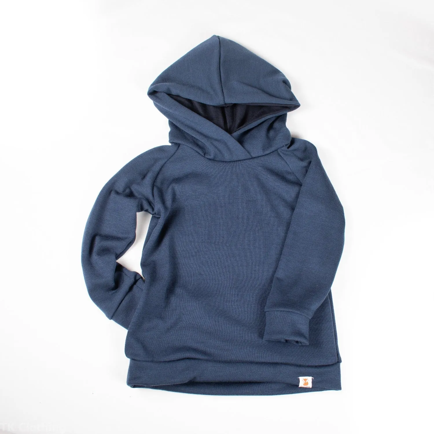 Custom Coastal Merino Wool Hoodies - Kids