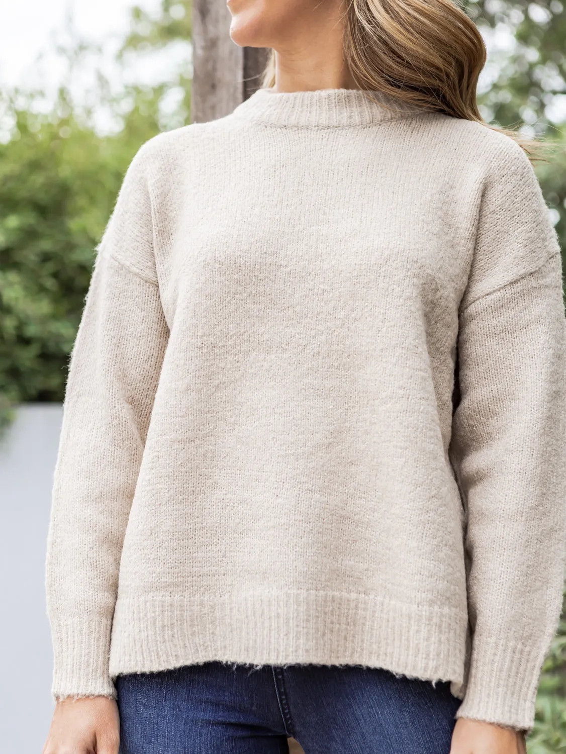 Ellie Knit Jumper - Beige