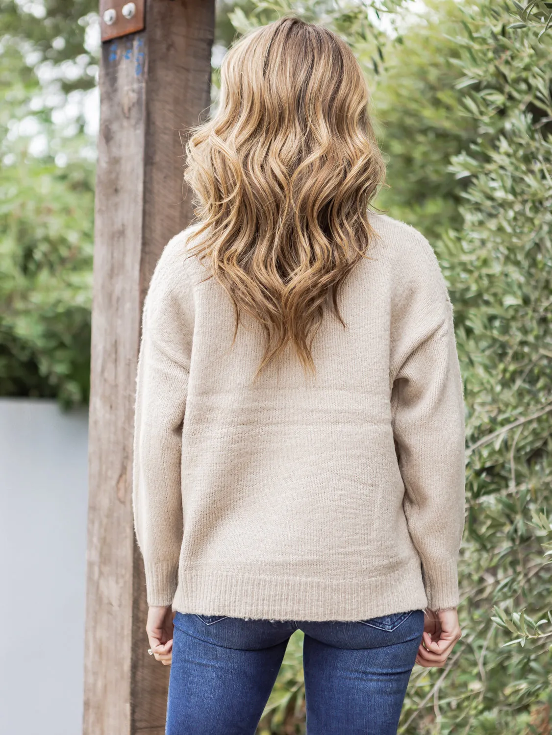 Ellie Knit Jumper - Beige