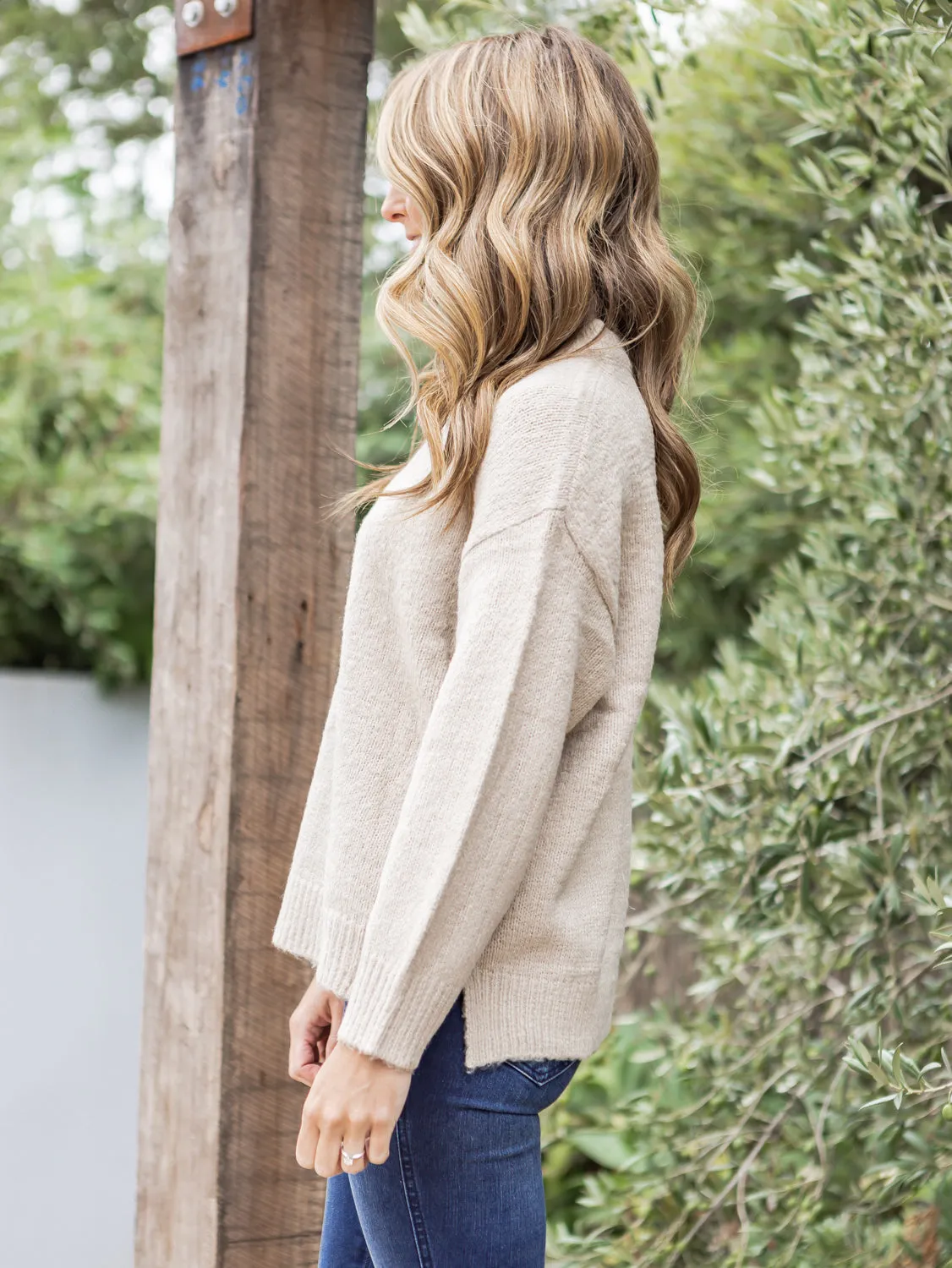 Ellie Knit Jumper - Beige