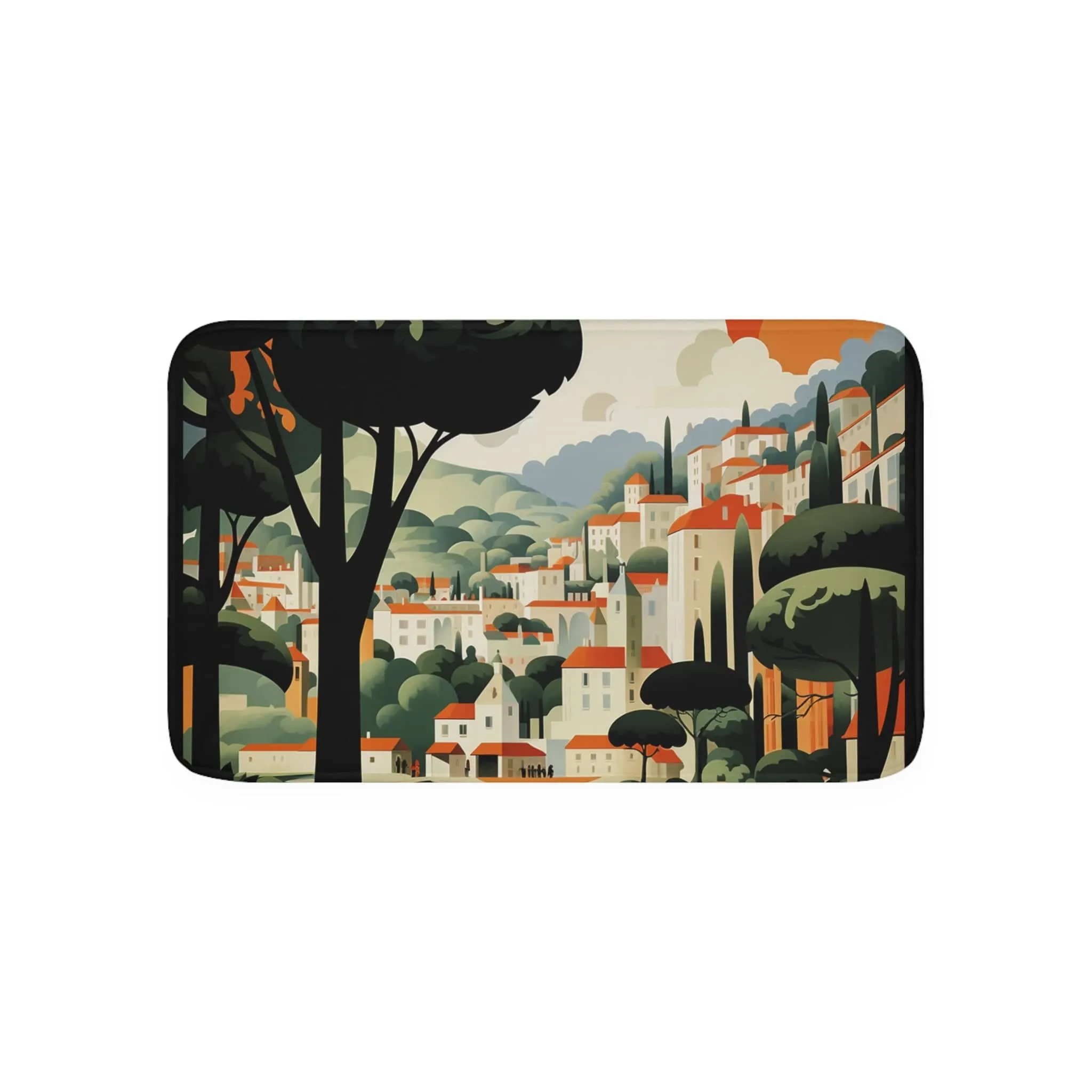 European Riviera  - Memory Foam Bath Mat