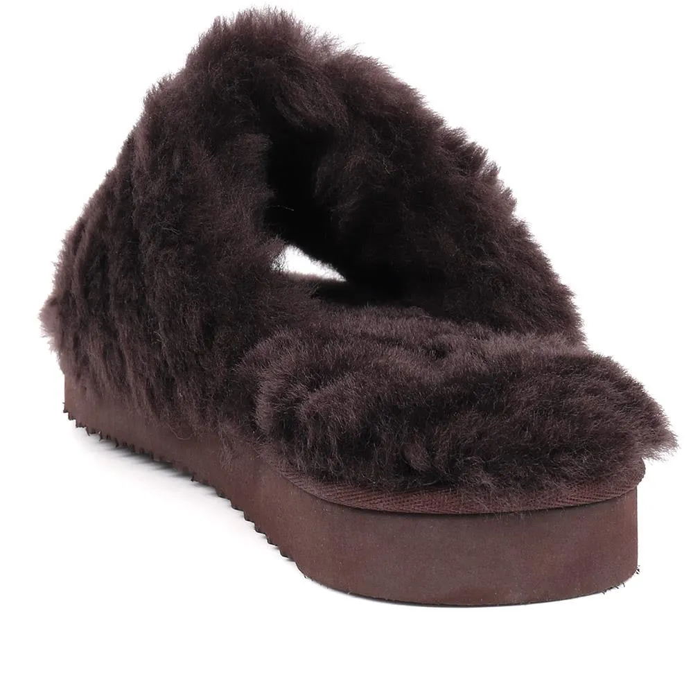 Falonda Faux Fur Slippers  - FALONDA / 326 074