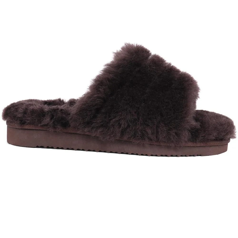 Falonda Faux Fur Slippers  - FALONDA / 326 074