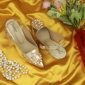 FASHION GOLD  SANDAL