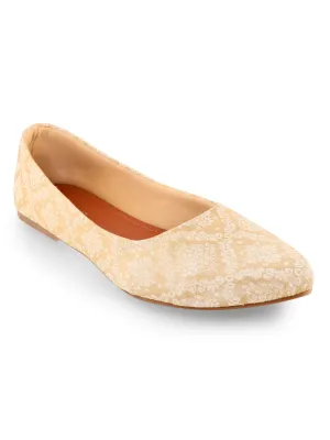 Gold Jaquard Ballerina