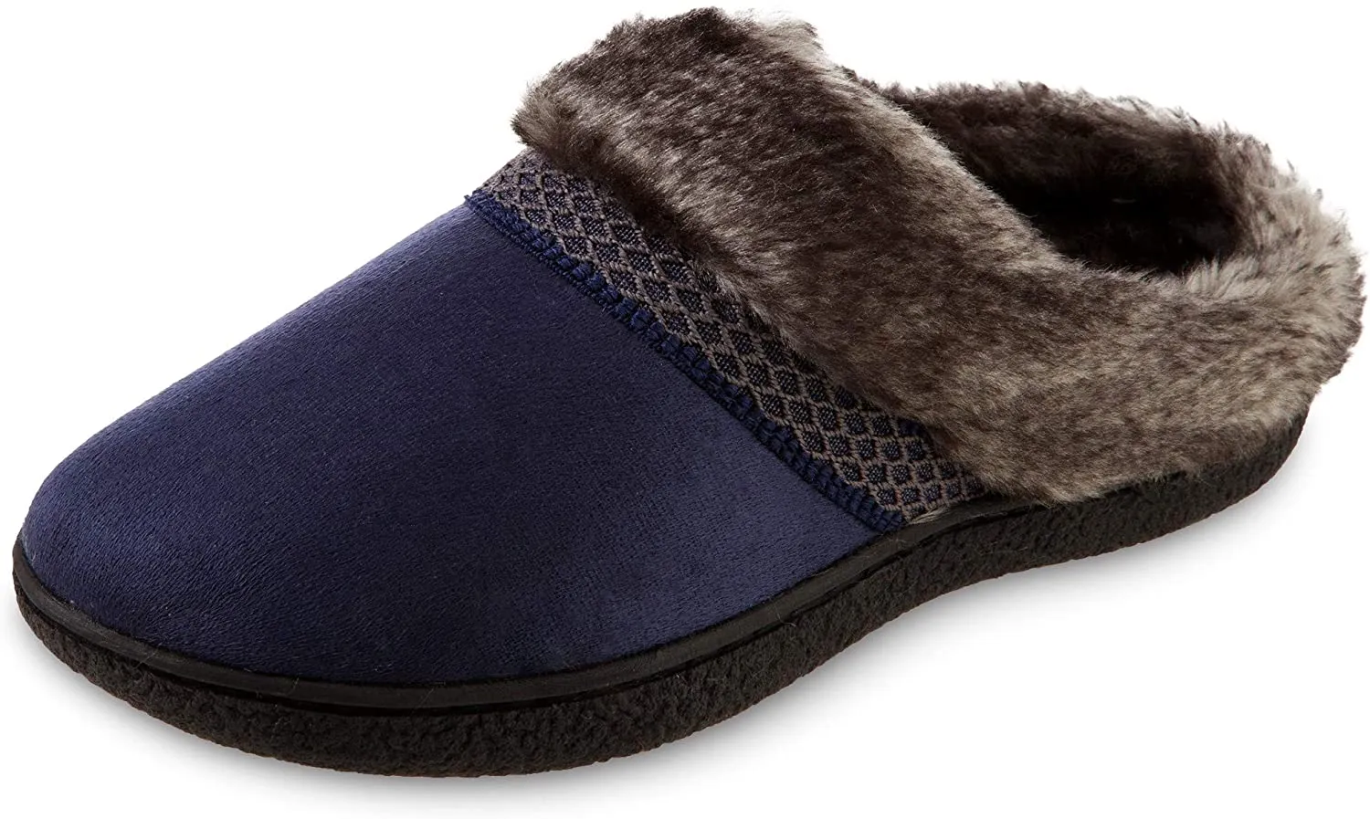 isotoner Women's Recycled Microsuede Mallory Hoodback Slipper