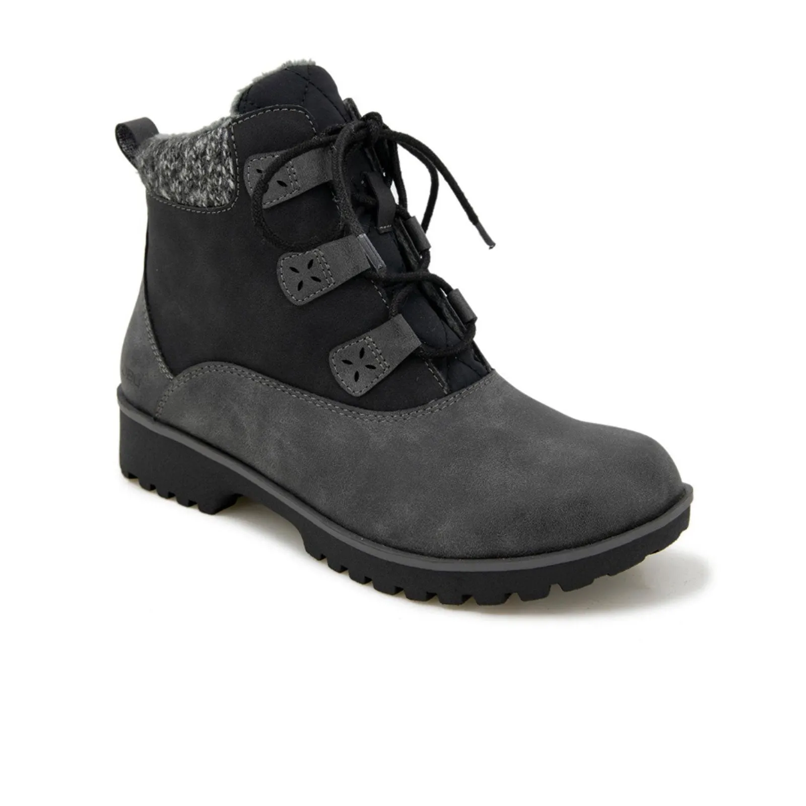 JBU Blackstone Ankle Boot (Women) - Black/Charcoal