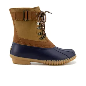 JBU Windsor Waterproof Boot (Women) - Navy/Tan