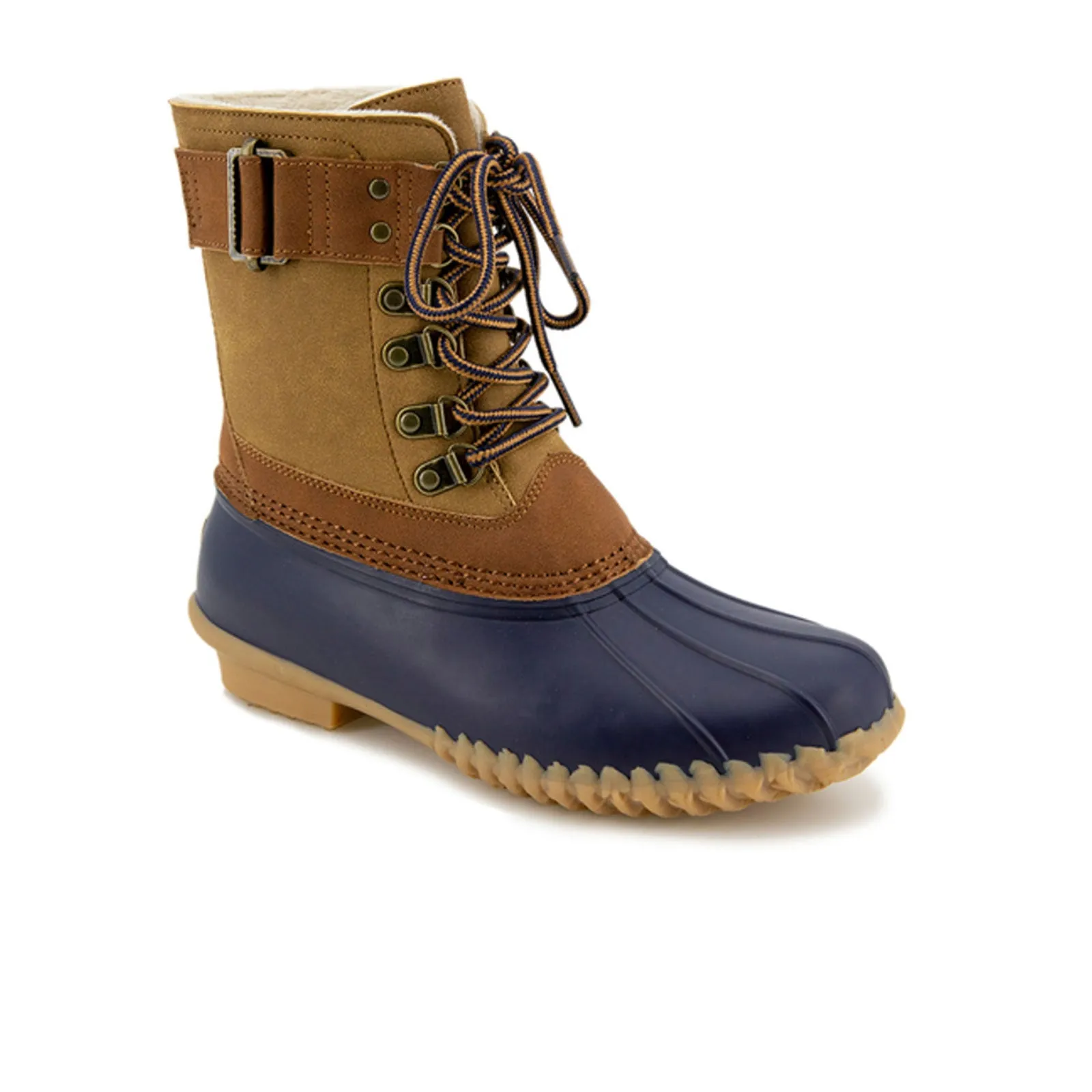 JBU Windsor Waterproof Boot (Women) - Navy/Tan