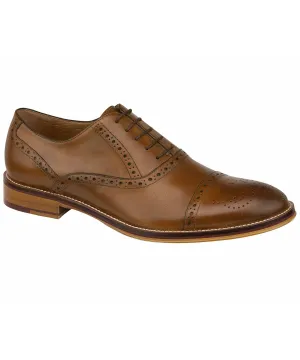 Johnston & Murphy Conard Cap Toe - Tan