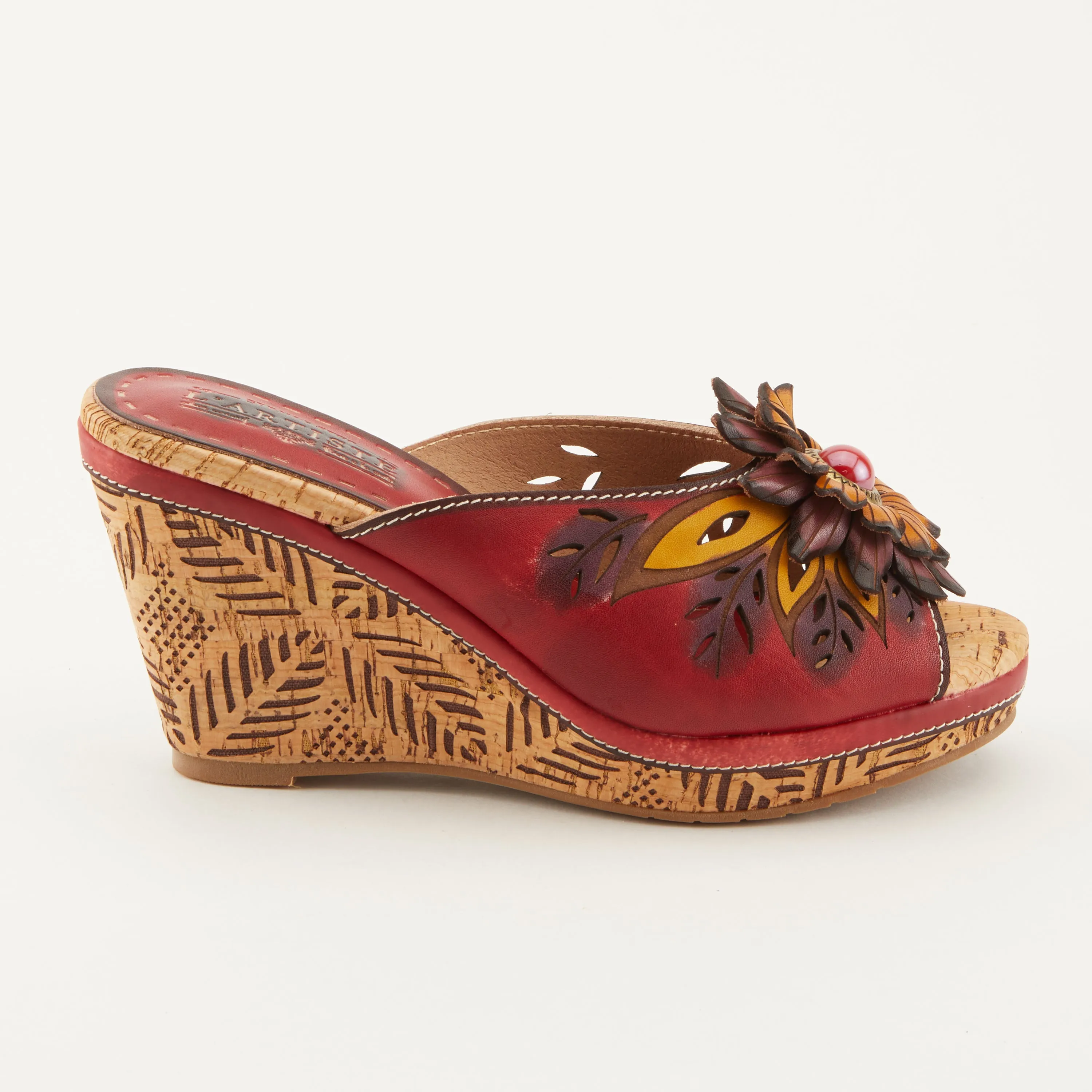 L'ARTISTE BLOOM SLIDE SANDALS