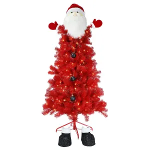 LED Pre-Lit Santa Tree (1.8m)