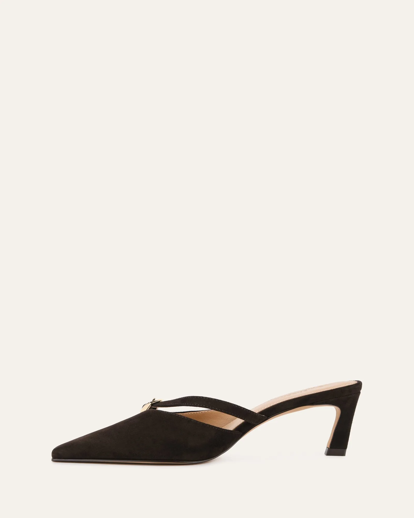 LEONA LOW HEELS SHOE ESPRESSO SUEDE