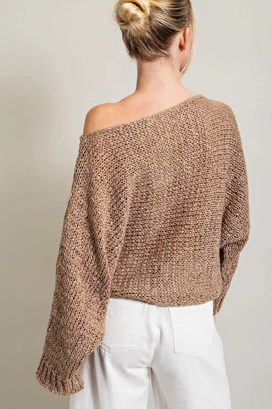 Loose Fit Knit Sweater