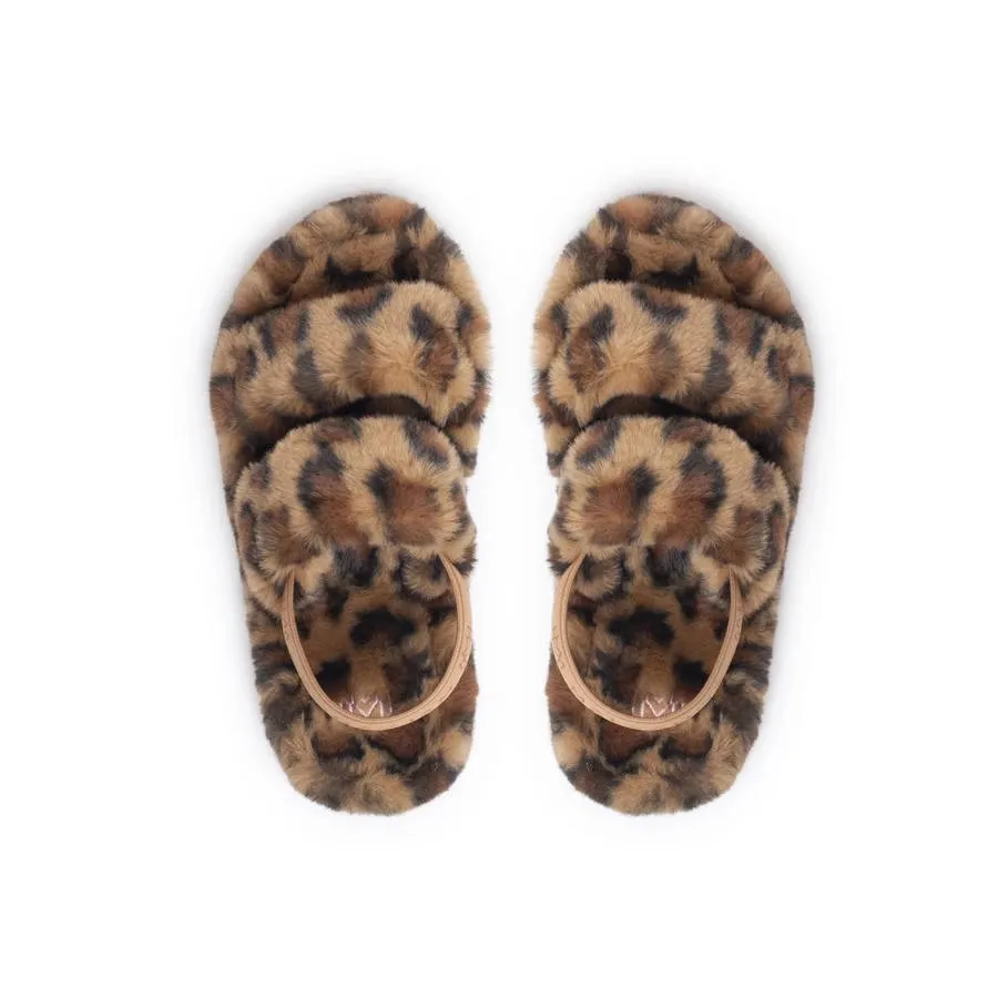 Cozy Malvados Womens Azalea Slippers in Simba Print