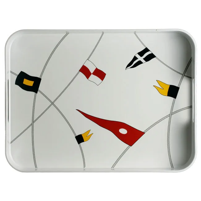 Marine Business Melamine Rectangular Tray Regata