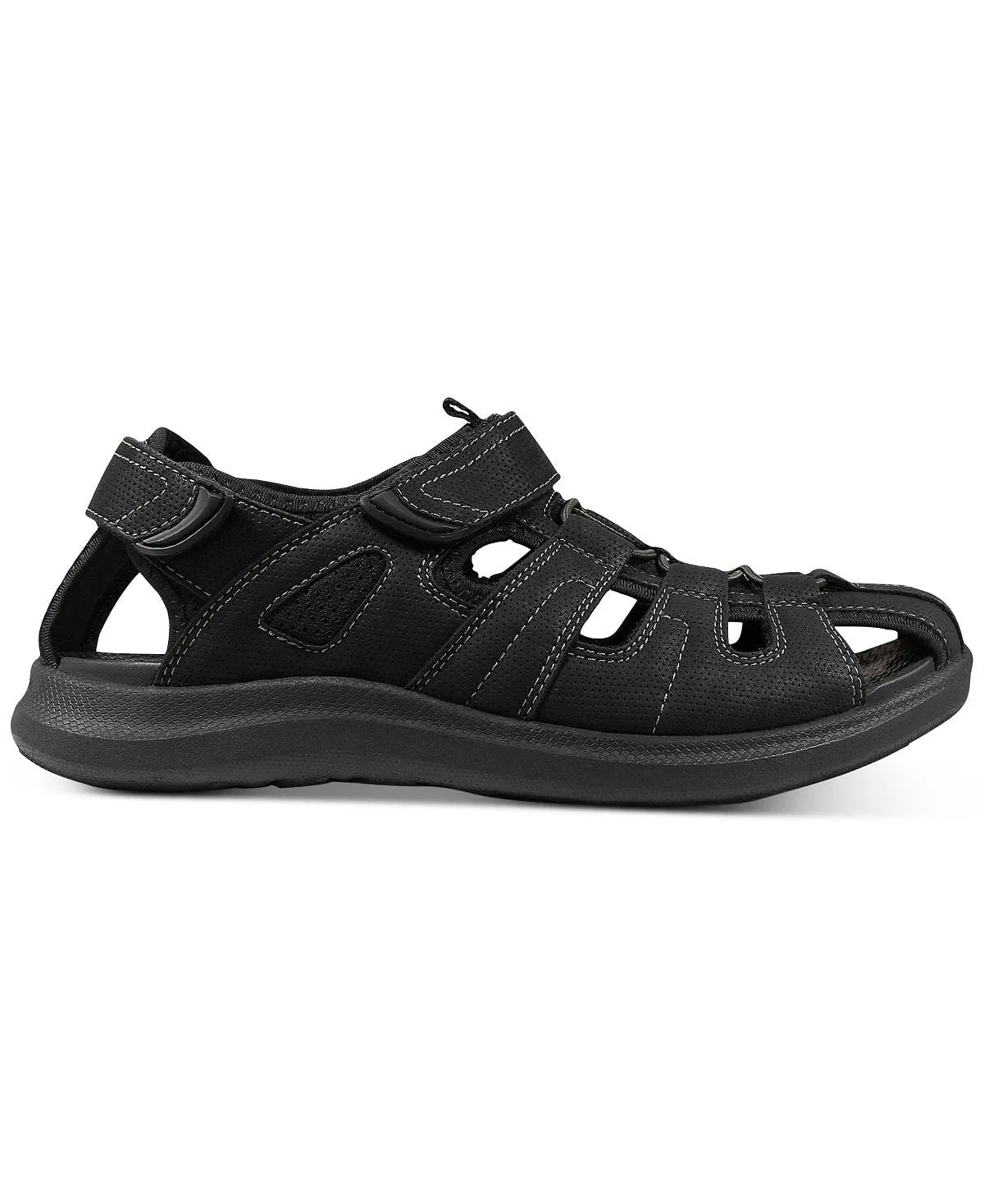 Men's rio vista Nunn Bush fisherman sandals, black