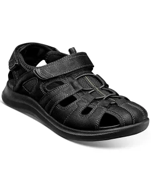 Men's rio vista Nunn Bush fisherman sandals, black