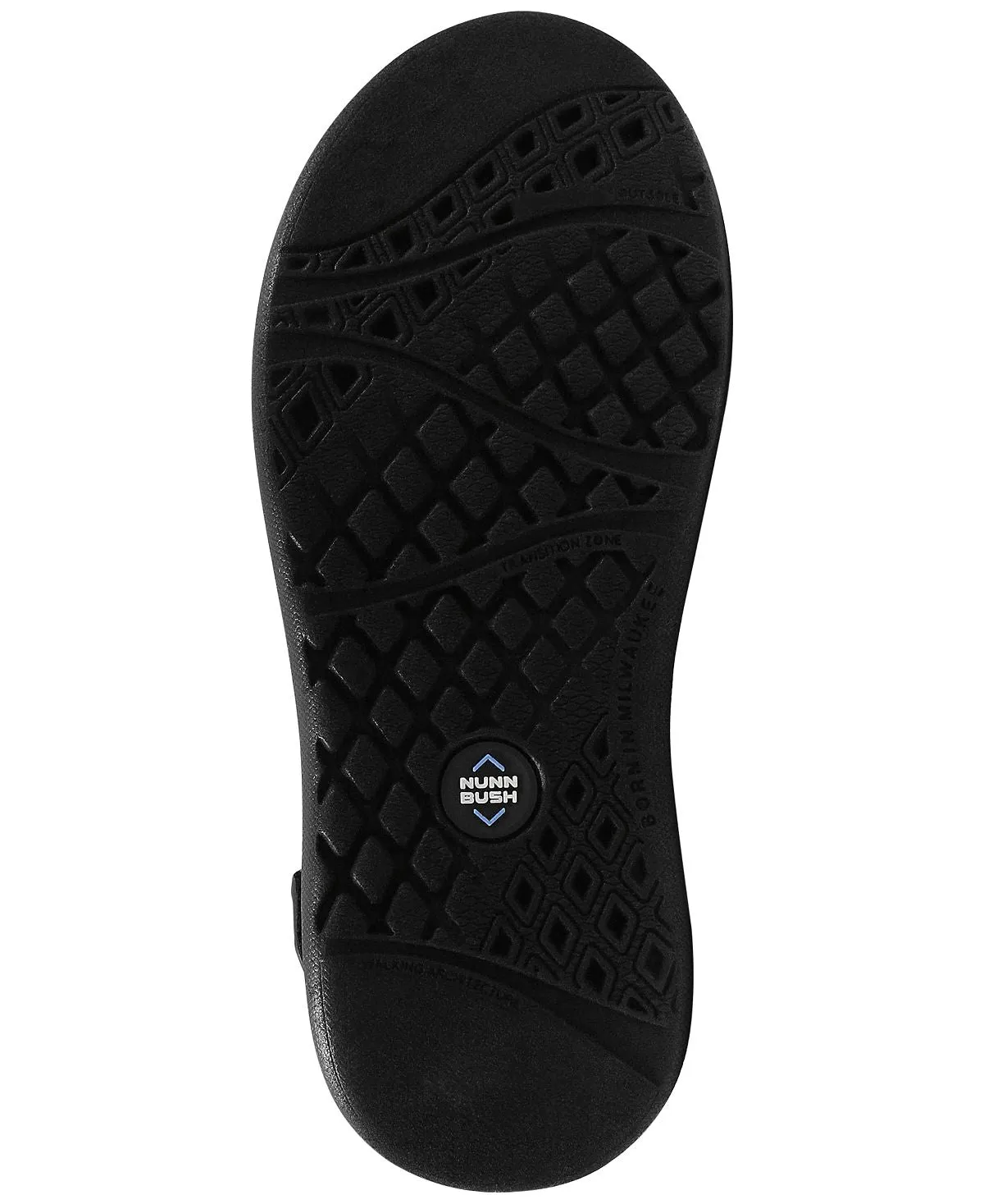 Men's rio vista Nunn Bush fisherman sandals, black