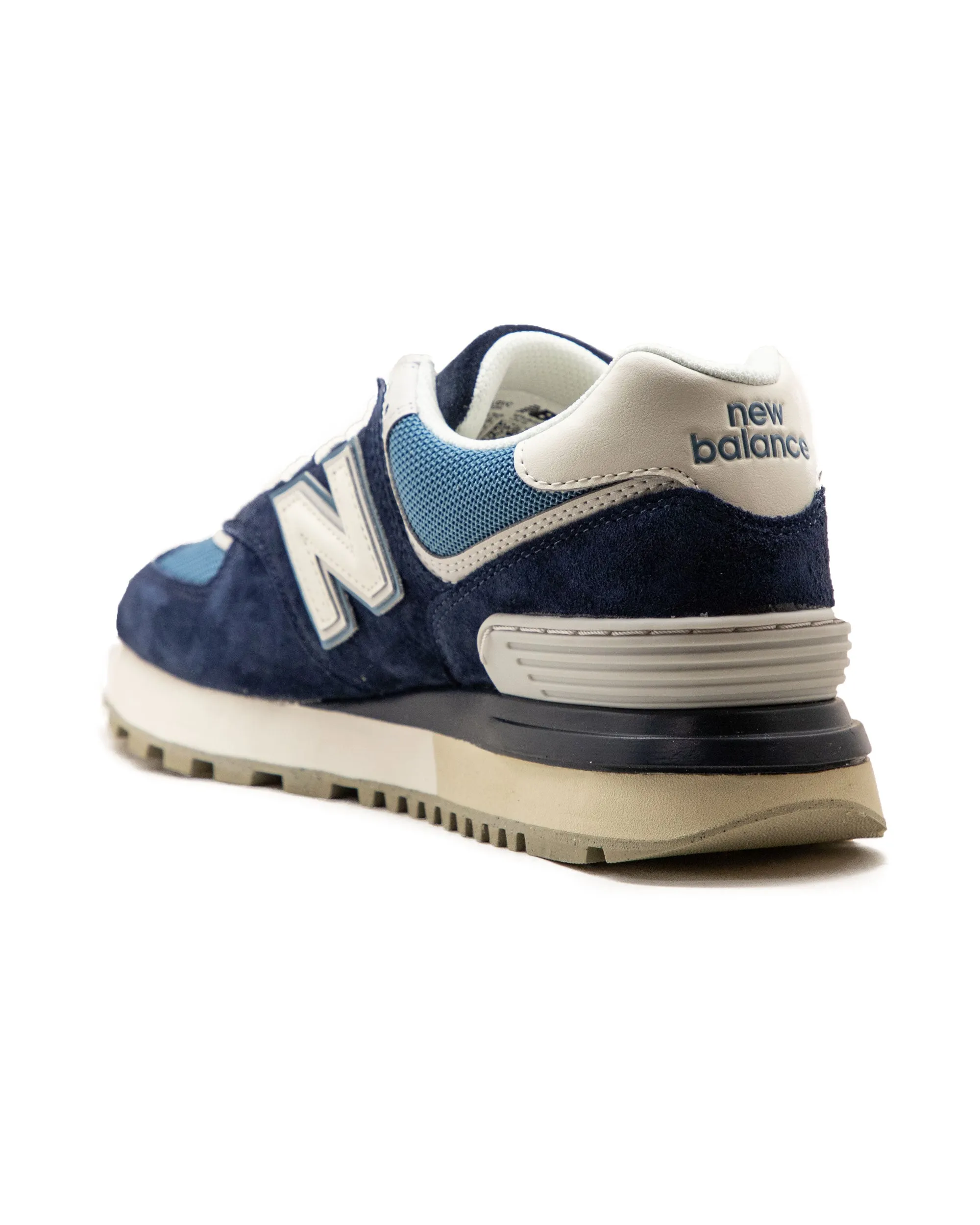 New Balance 574 Legacy Suede Blu