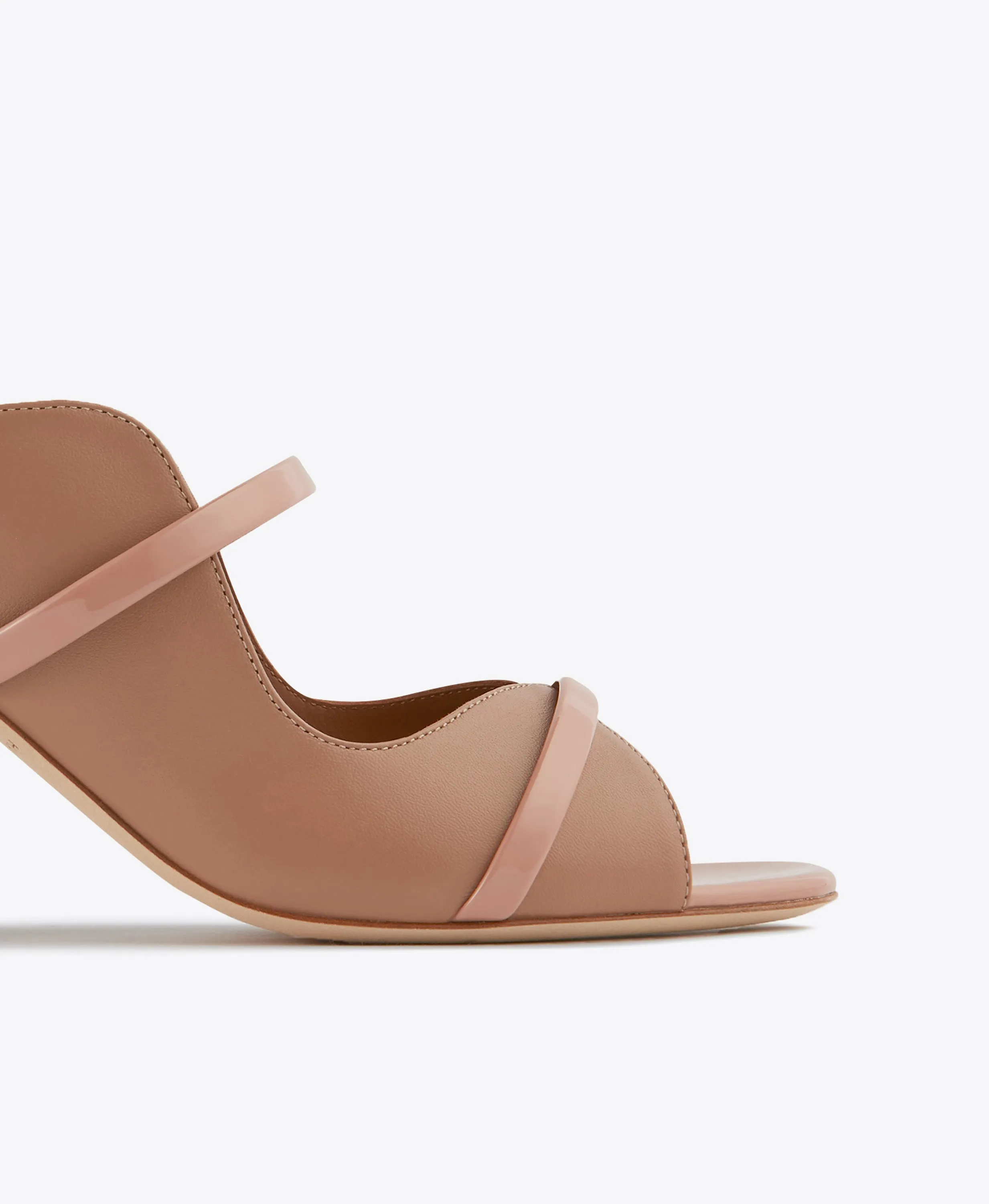 Norah 70 Blush Leather Sandals