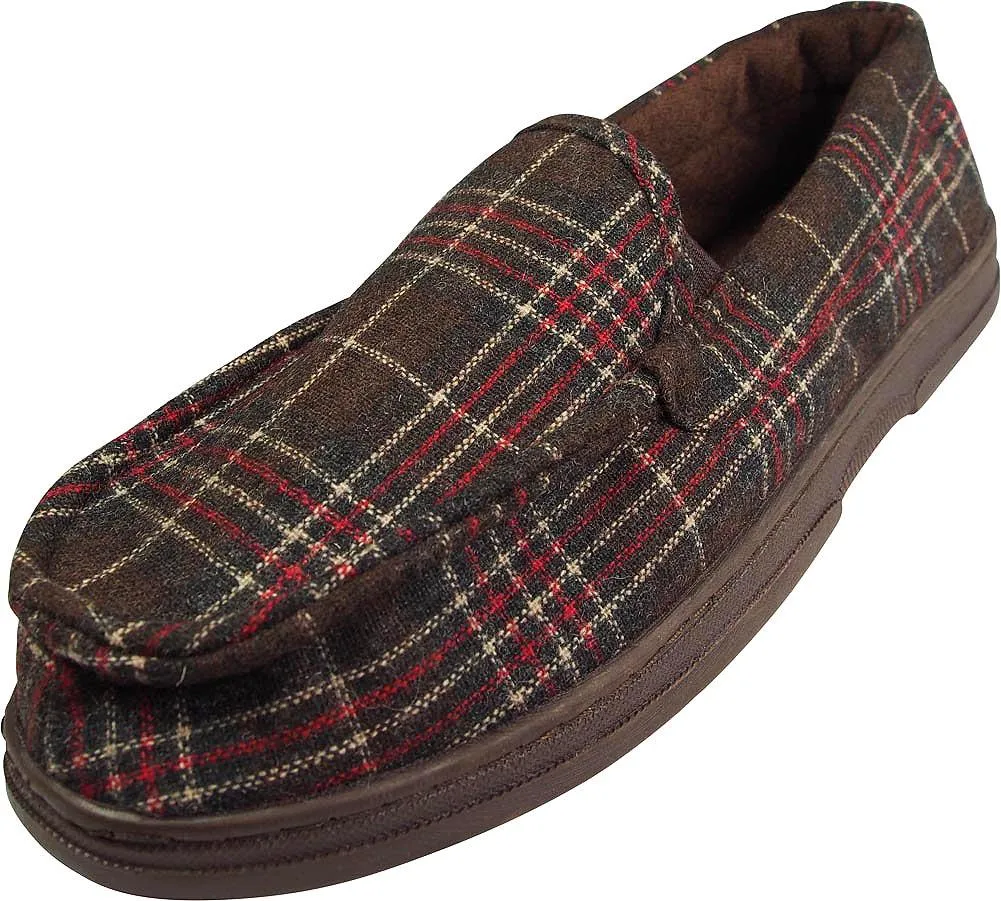 Perry Ellis Men's Twin-Stretch Slippers