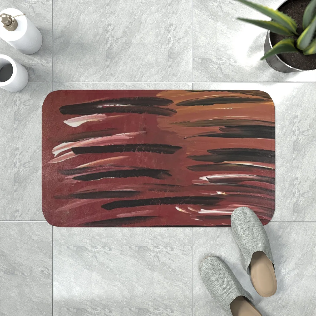 "Reflections" Memory Foam Bath Mat