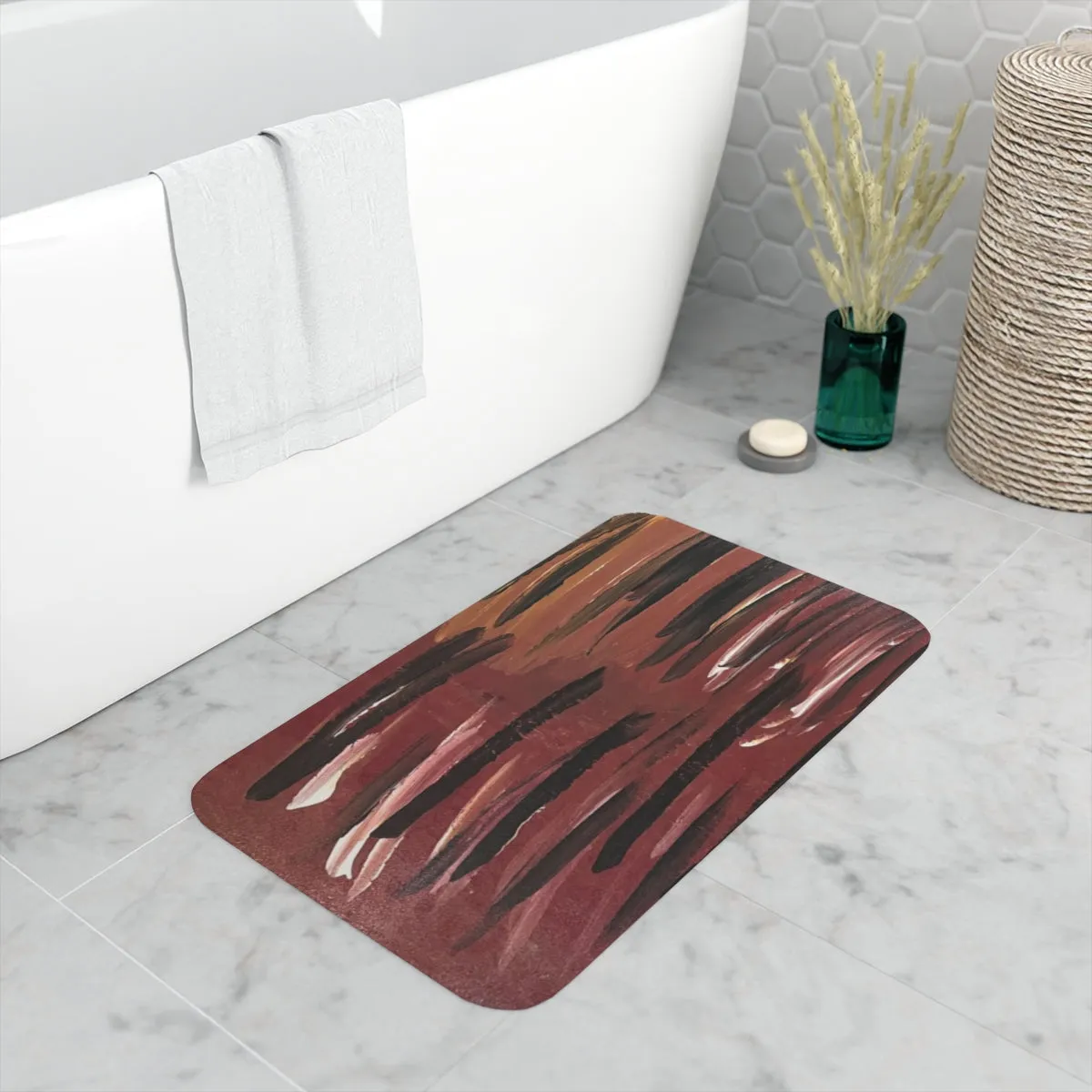 "Reflections" Memory Foam Bath Mat