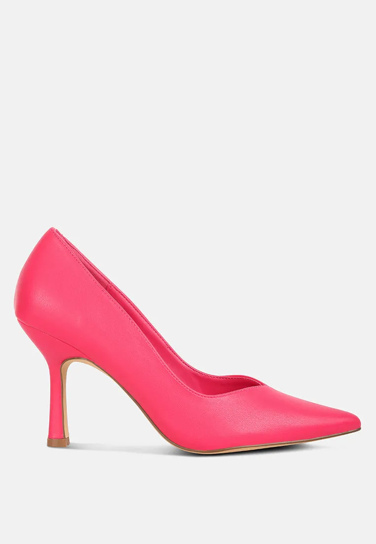 Rarity Point Toe Stiletto Heeled Pumps