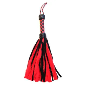 Red Petite Fluffy Flogger