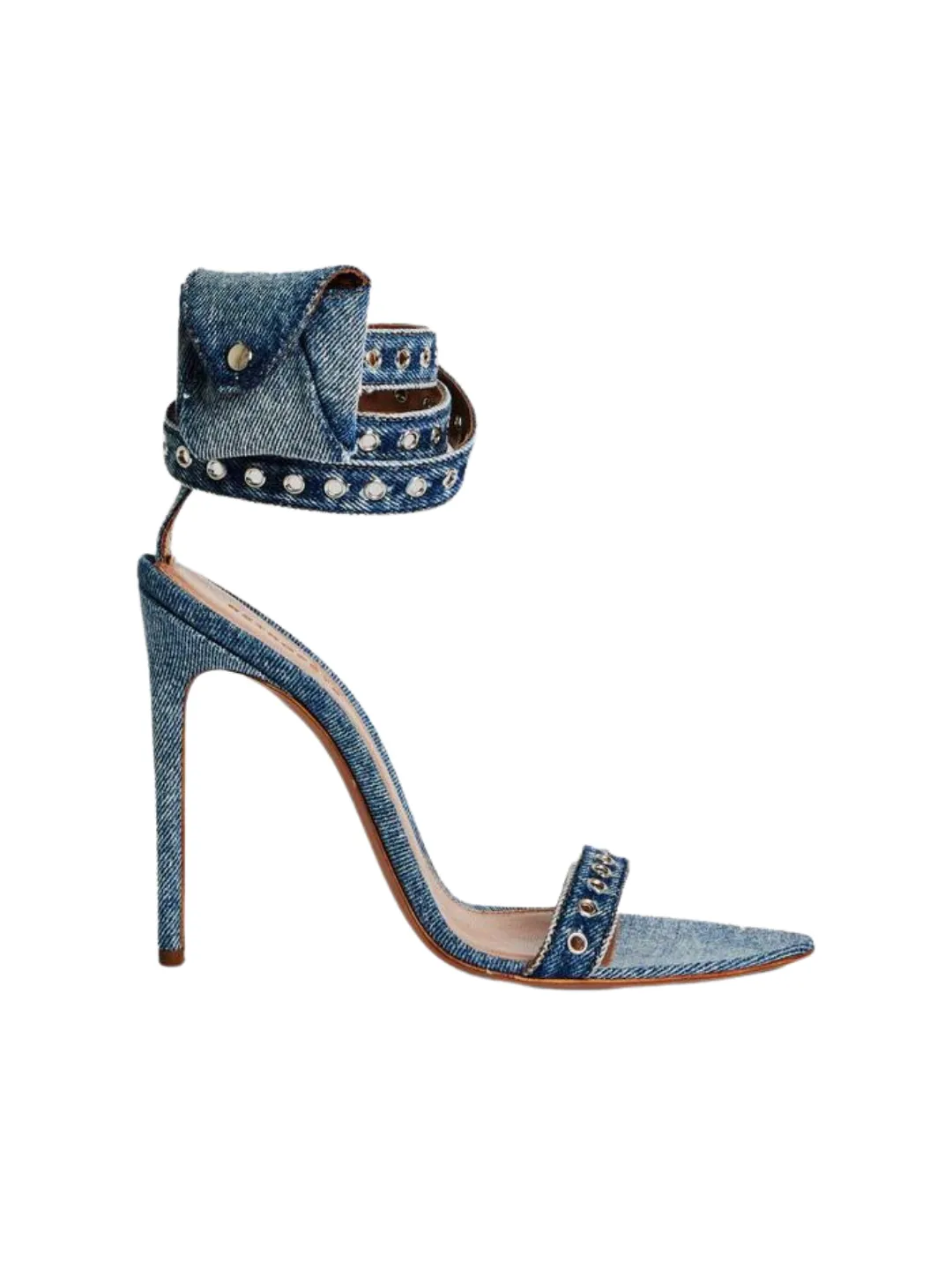 Rétrofête chaylyn sandals denim