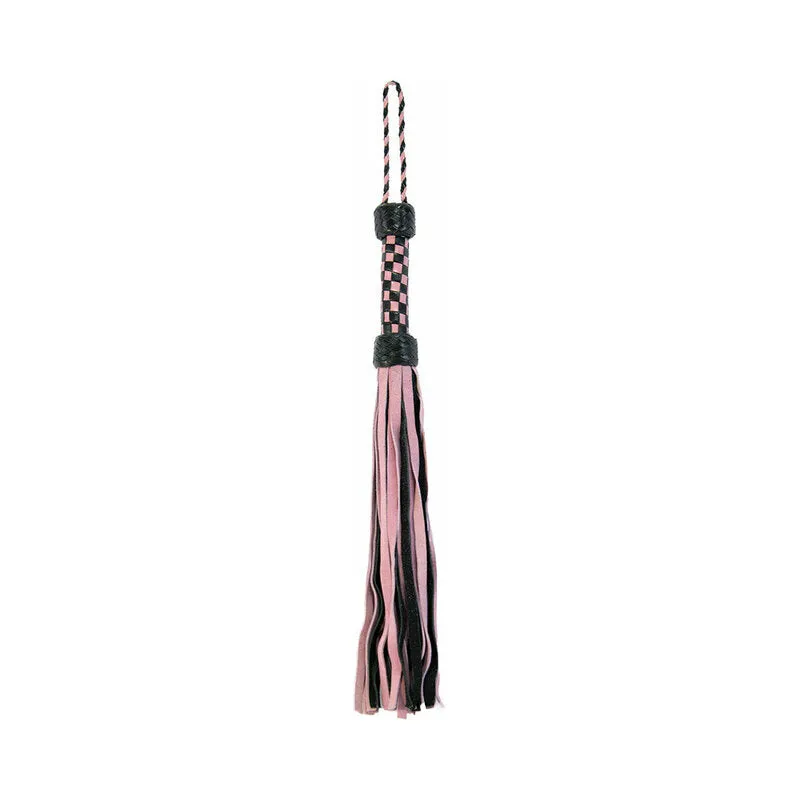 Short Suede Flogger Pink/Black