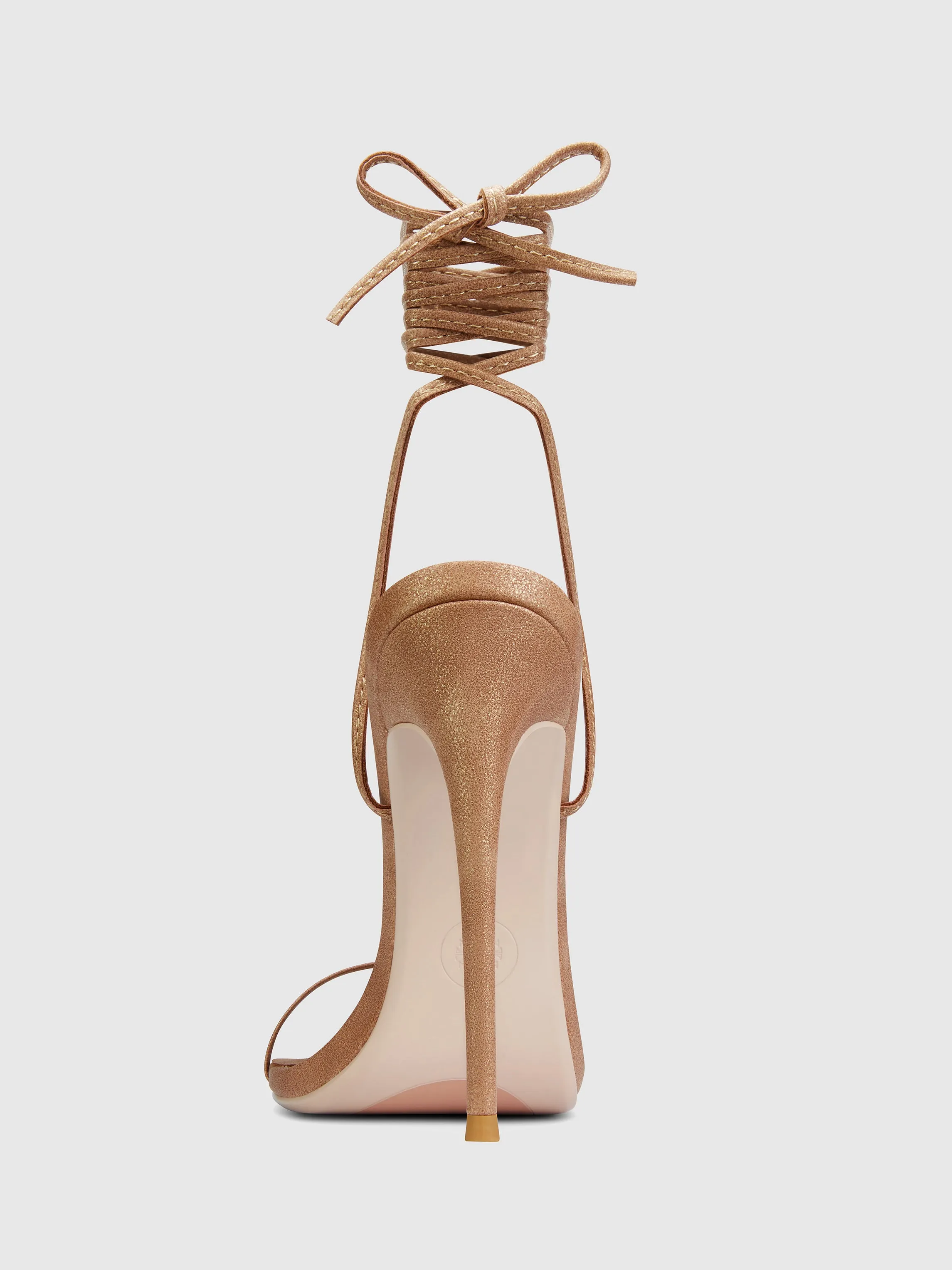 Soleil Lace Up - Glazed Camel