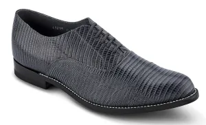 STACY PENNER - Grey Lizard Cap Toe (C1613)