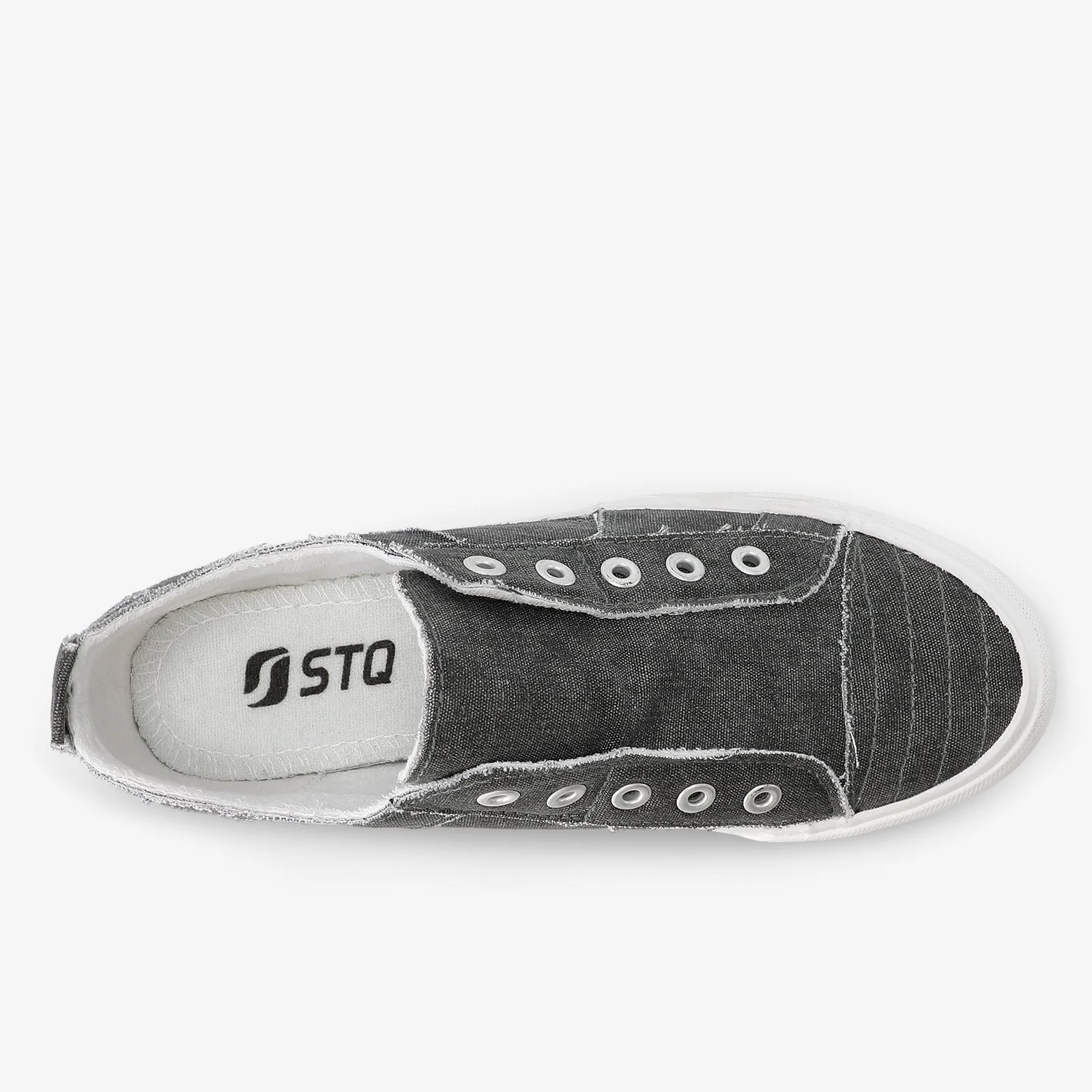 STQ Slip On Shoes Casual Canvas