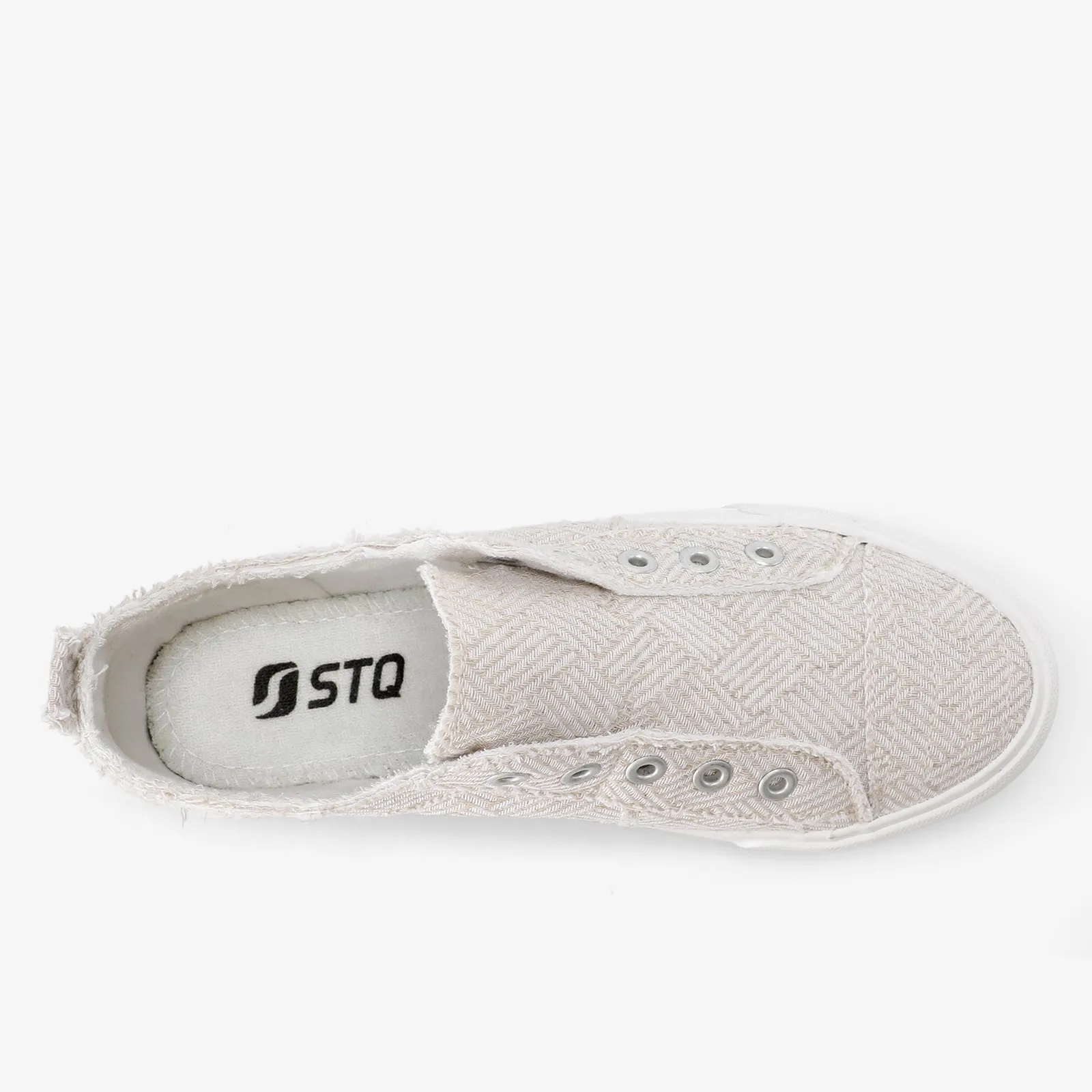 STQ Slip On Shoes Casual Canvas