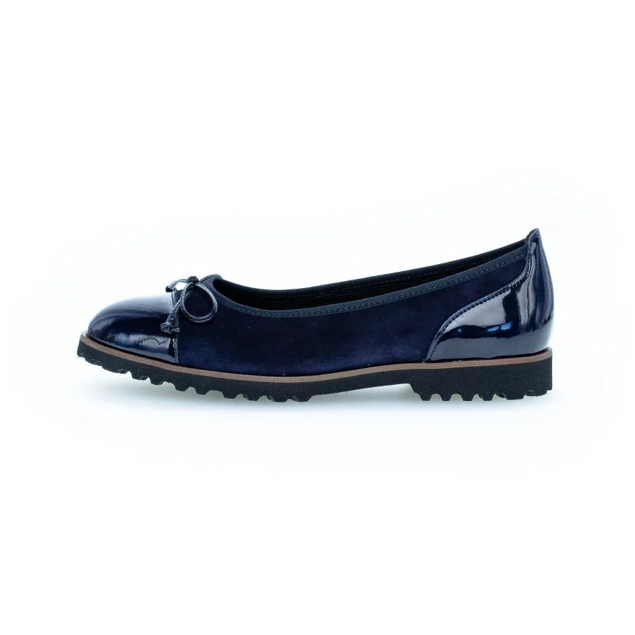 Temptation Navy Suede/Patent